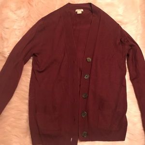 Maroon J.Crew Sweater
